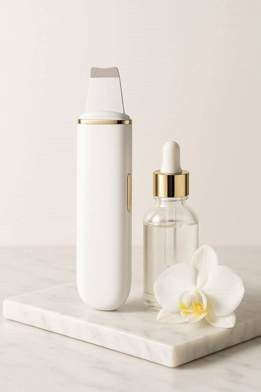IVIRA SonaCleanse — Ultrasonic Facial Skin Spatula for Deep Pore Cleansing