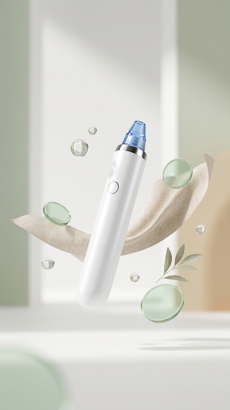 IVIRA PoreClear — USB Rechargeable Blackhead Remover Vacuum & Pore Cleanser
