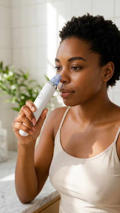 IVIRA PoreClear — USB Rechargeable Blackhead Remover Vacuum & Pore Cleanser