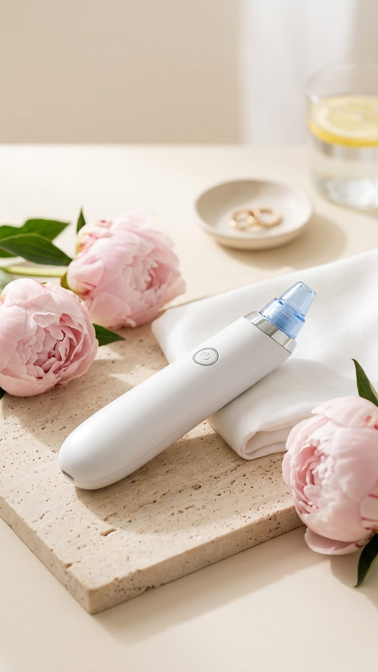 IVIRA PoreClear — USB Rechargeable Blackhead Remover Vacuum & Pore Cleanser